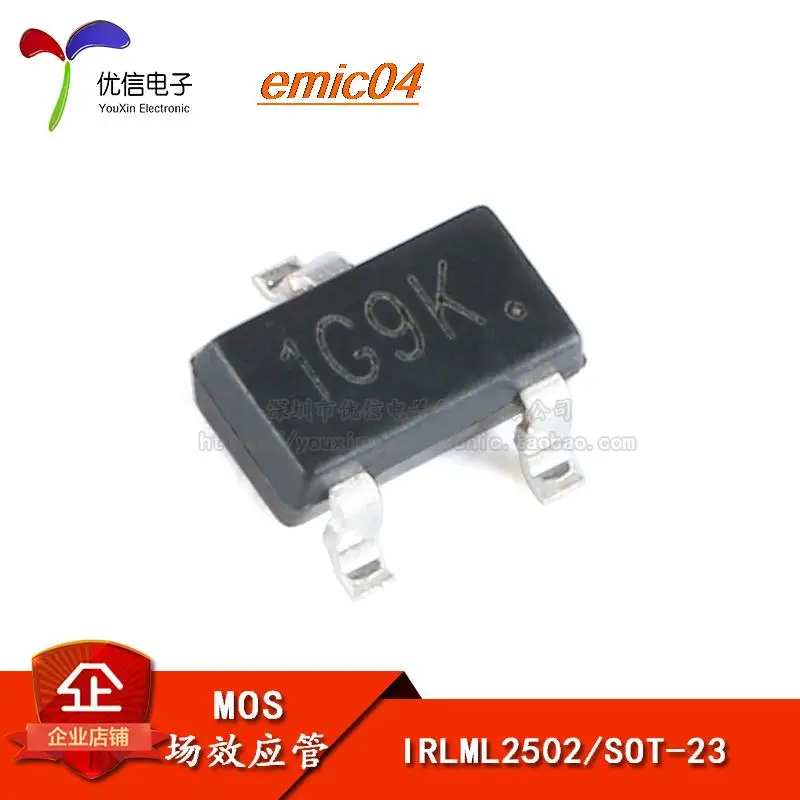 

20 штук, оригинальный товар, IRLML2502TRPBF SOT-23 MOSFET N 20 В/4,2 А