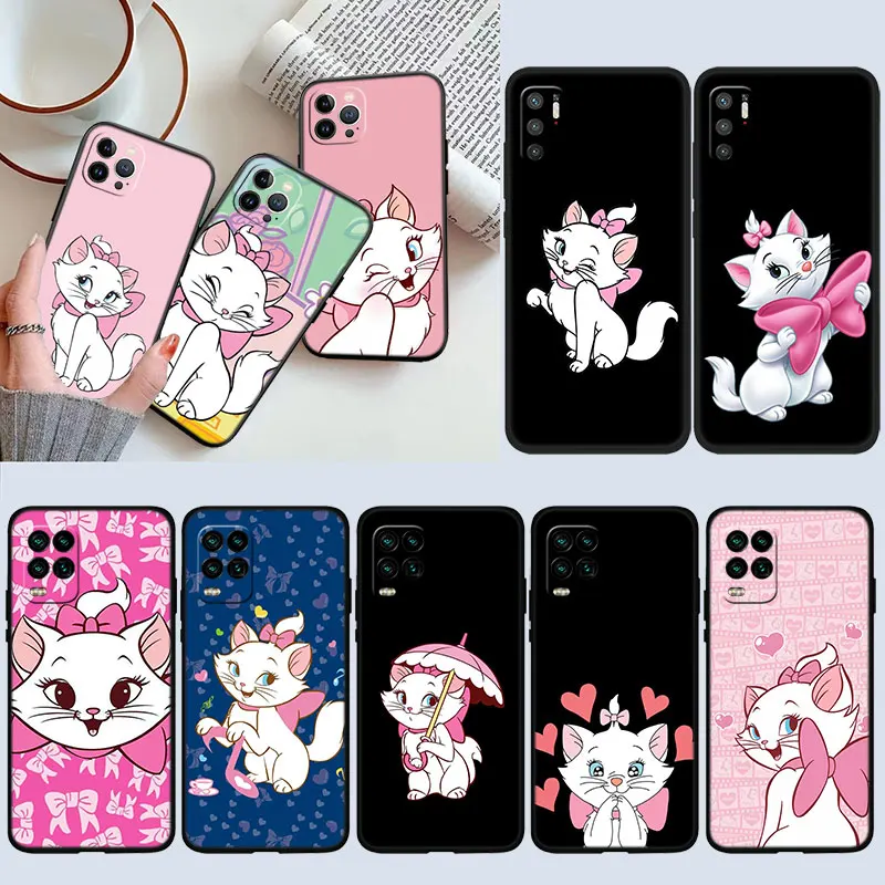 Чехол Aristocats Marie для Samsung Galaxy Note 8 9 10 20 Ultra Lite Plus A03 A06 A16 M35 A11 M21 J7 J8 Prime Pro Quantum 2