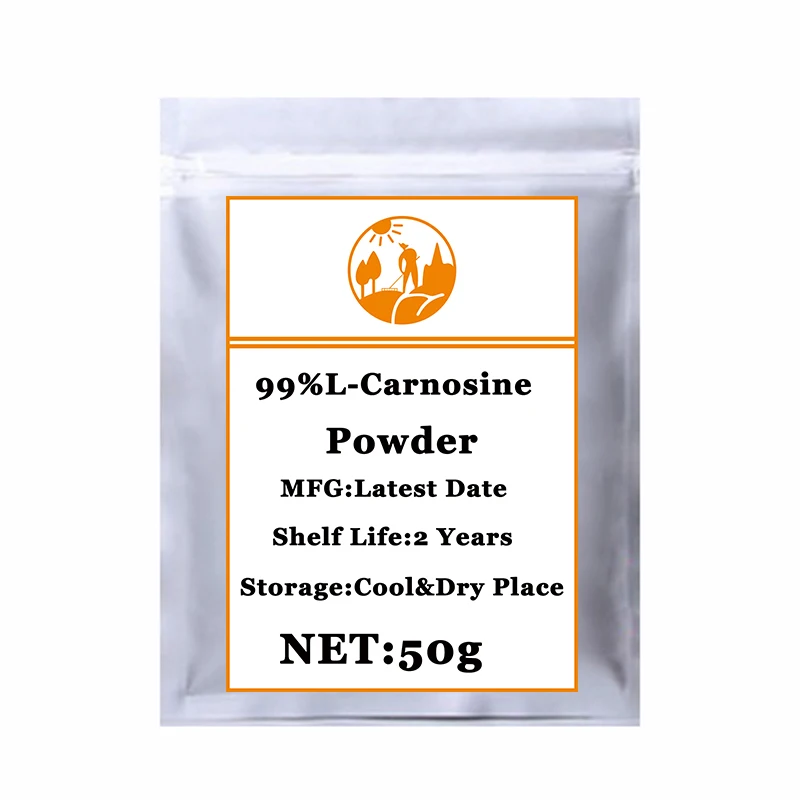 

Hot Sale Superior Quality 99% L-Carnosine Powder,carnosine,Ji Tai,Improve Memory,Skin Whitening,anti-aging,Prolongs Cell Life
