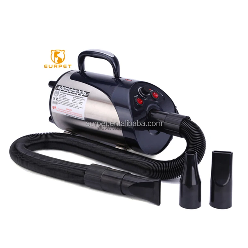 

EUR PET High Quality Professional Dog Hair Dryer Adjustable Speed Pet Hair Grooming Dryer Blower