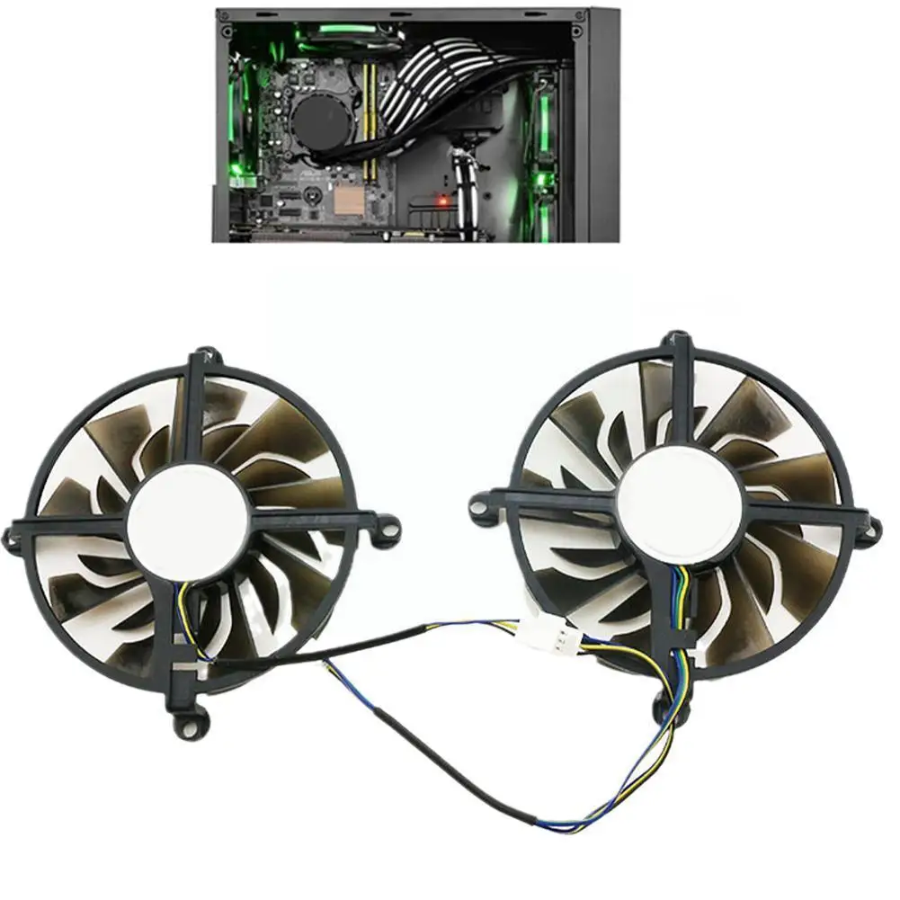 

A Pair Of For Zotac Gtx1060 960 950 Destroyer Ha P106-100 Graphics Card Cooling Fan Cooling Fan Repair Parts T7q8