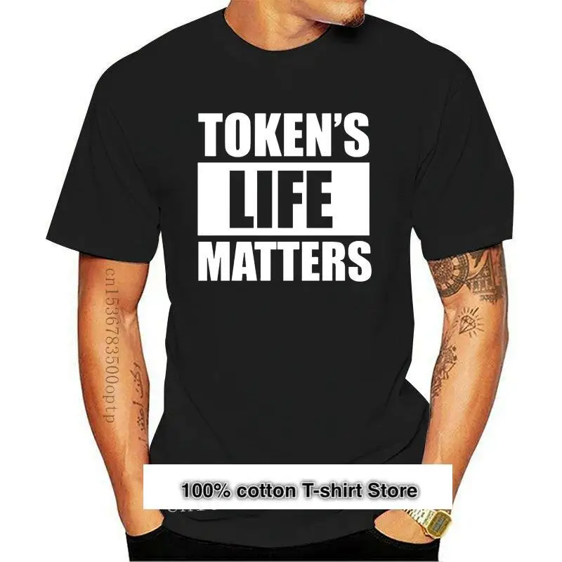 

Camiseta de token LIFE MATTERS para hombre y mujer, ropa de moda, camisetas 100%