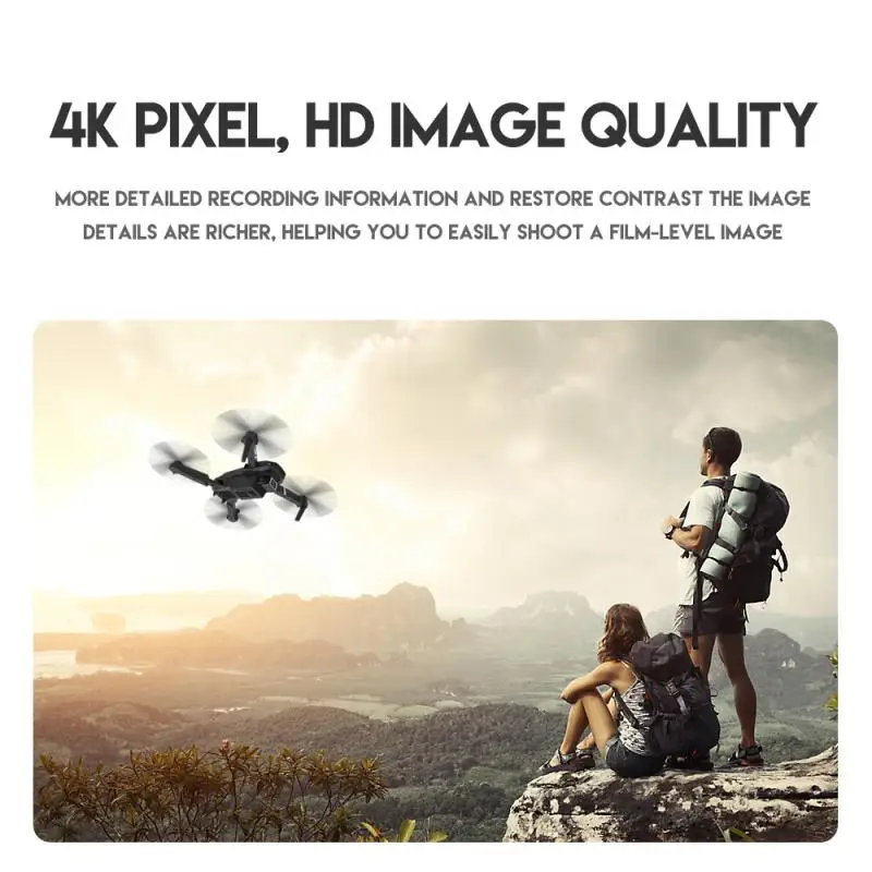 2022 LSRC E88 мини Дрон Wi-Fi FPV 4K HD широкоугольная двойная камера портативный 2 4 ГГц