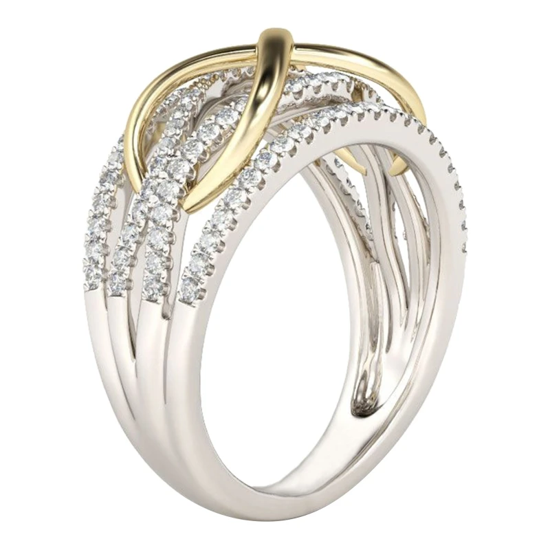 Обручальное кольцо с высокой полировкой и символом бесконечности устойчивое к