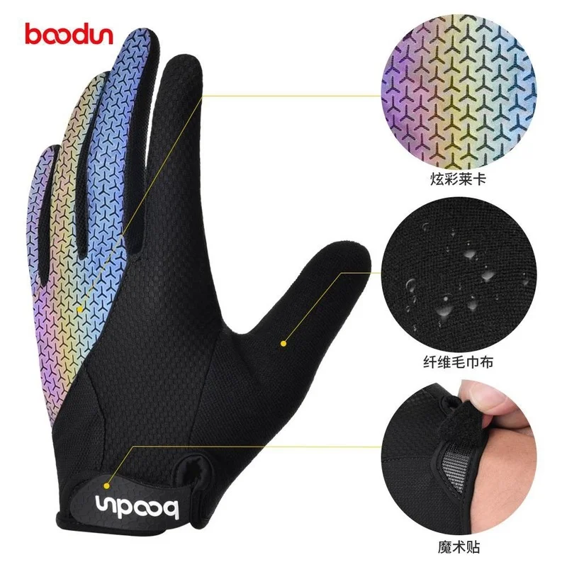 

Touch Screen Long Full Finger Half Finger Colorful Sports Riding Gloves Mountain Bike Road Bike Riding Racing Gloves
