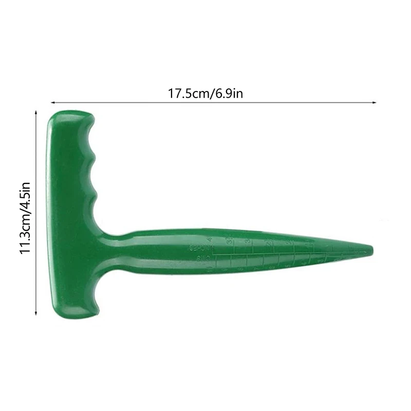 1 шт. новый зеленый дырокол регулируемая машина для пересадки саженцев