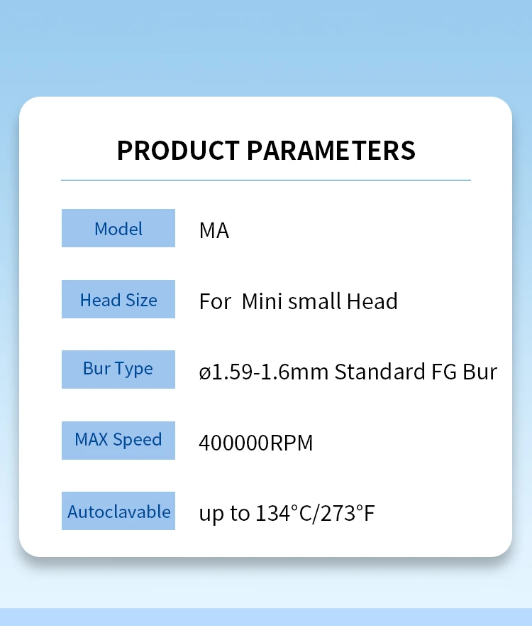 N-S-K Style Den tal Cartridge Турбинный ротор для высокоскоростного наконечника с