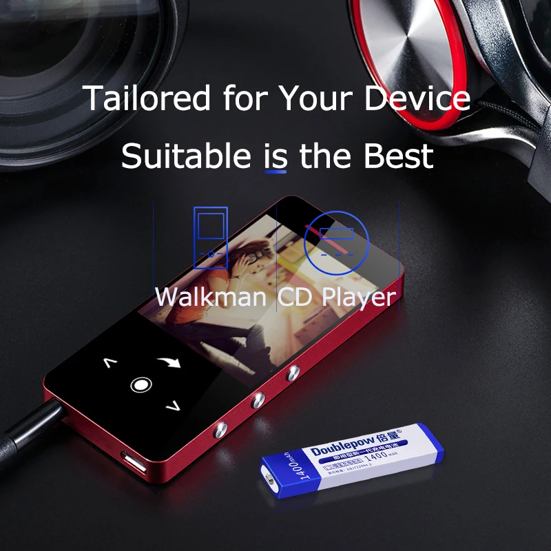 Фото 10 шт. NiMH-аккумуляторы 1.2V 1400mAh 7/5F6 для Sony Walkman CD MD Player, сменные батареи №5