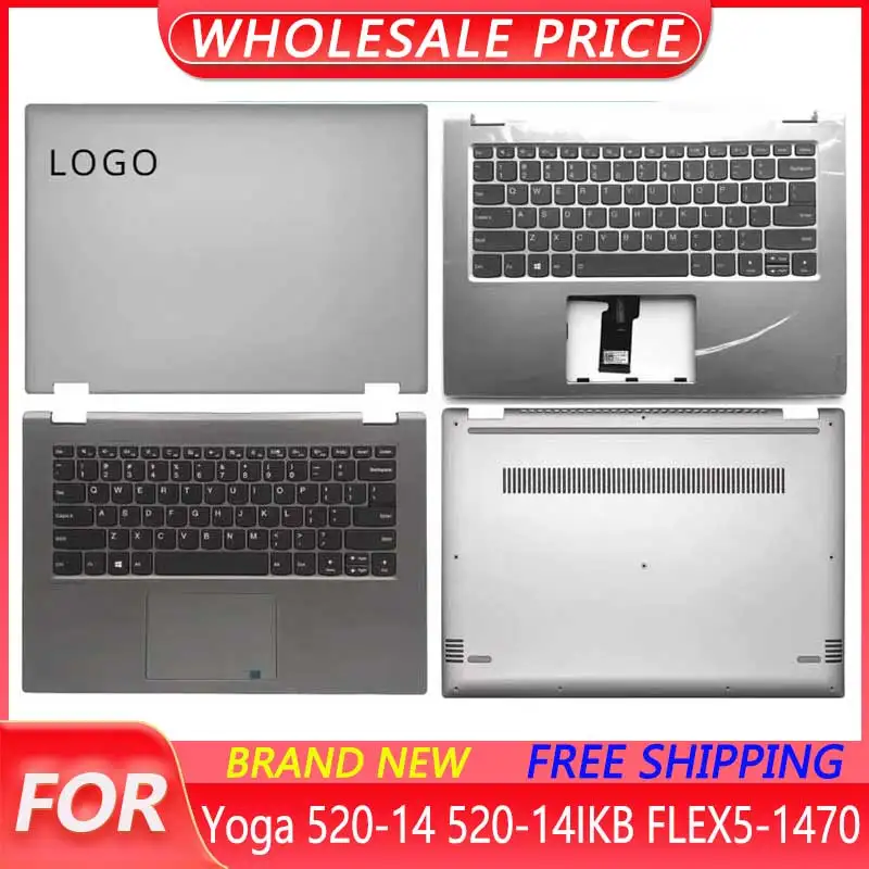 Новинка для Lenovo Yoga 520-14 520-14IKB FLEX5-1470 задняя крышка ЖК-дисплея ноутбука передняя