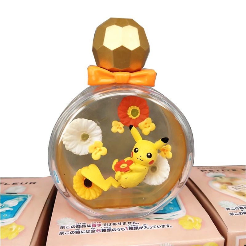 

1 Piece Anime Pokemon Figure Perfume Bottle Modeling Blind Box Scene Decoration Figure Japanese Toy Blind Box Gifts for Children