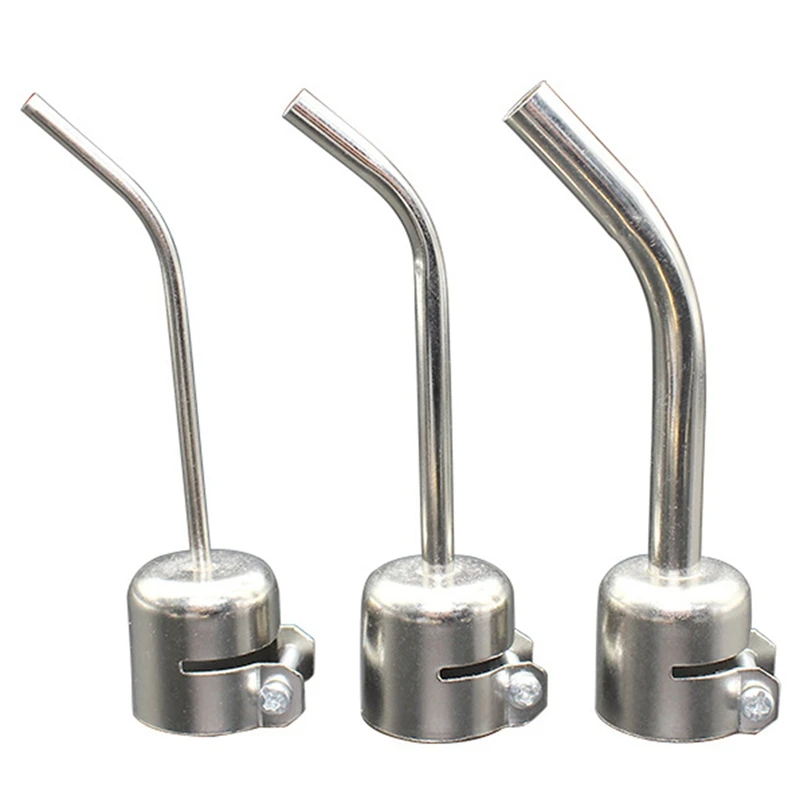 

3 PCS Air Torch Nozzle, 3MM, 5MM and 8MM Needle Points Long Arc Steel Nozzle for 850 Hot Air Torch