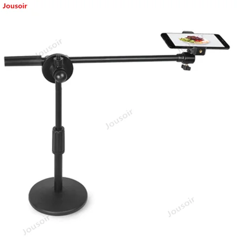 Регулируемый кронштейн для фотосъемки телефона, подставка, держатель штанги, супер яркий светодиодный кольцевой светильник, комплект для фотостудии, видеолампа, комплект для съемки