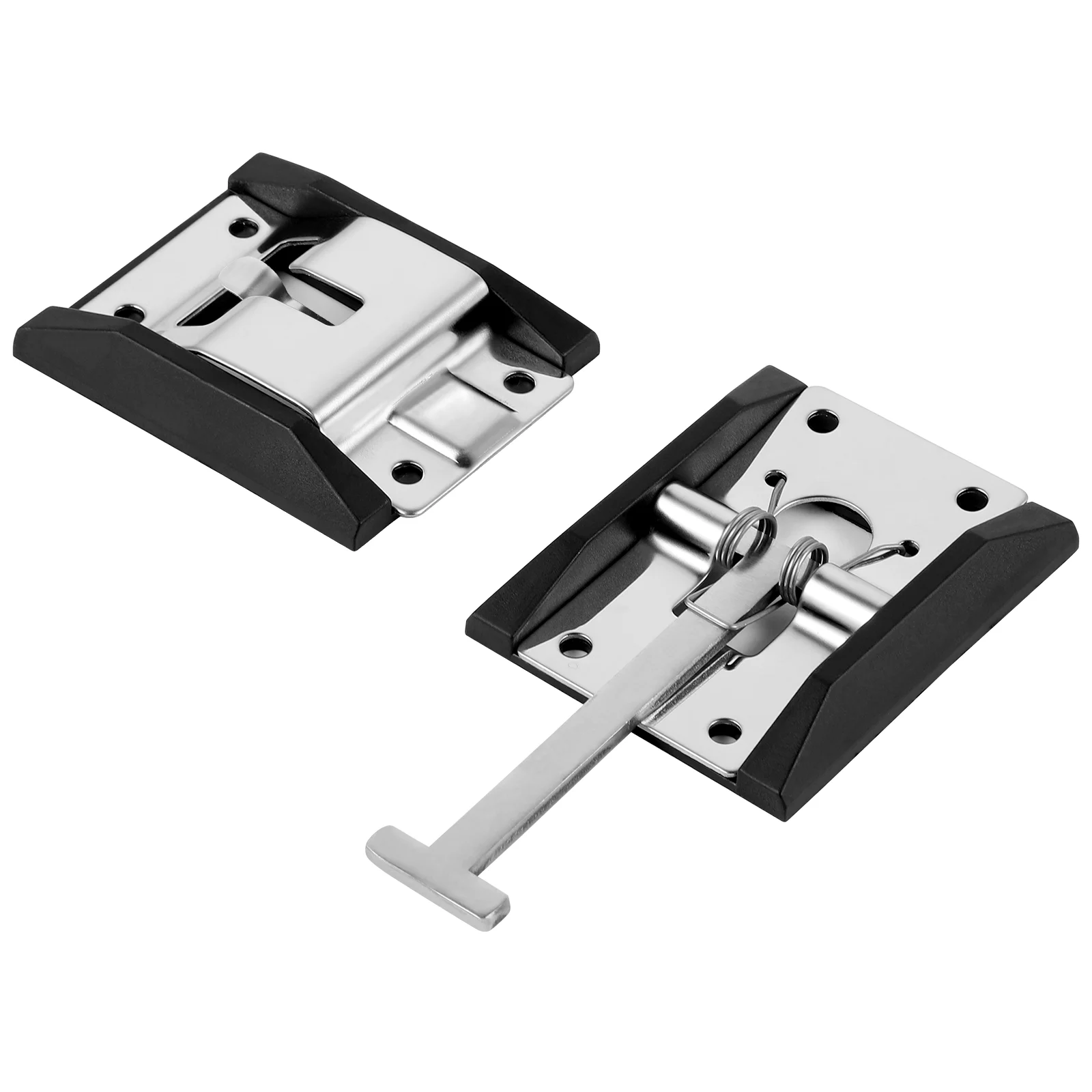 

4x Camper Door Latches Outside Exterior Door Hold Hook Door Holder Metal Metal Door Catch Holder Rv Door Rv Door Holder Catch