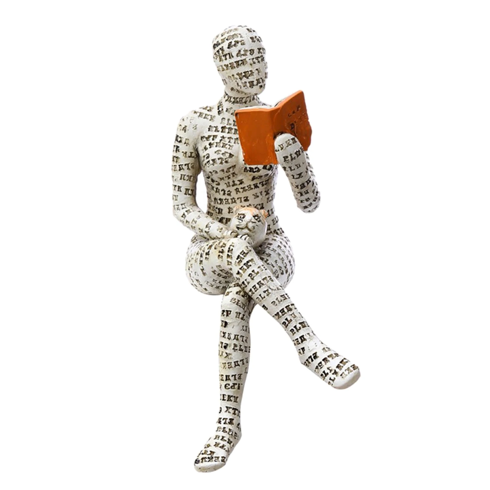 

Книга для влюбленных, поделка, сидячий стол, украшение, искусство, подарок для детей, взрослые, статуя из искусственной смолы для чтения, кол...