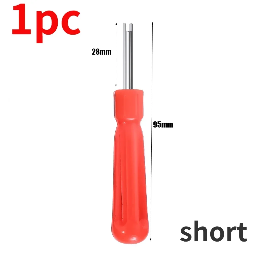 

Установочный комплект для снятия сердечника клапана шины, автомобильный велосипед, прорезная ручка, съемник сердечника штока клапана шины, набор инструментов для ремонта шин