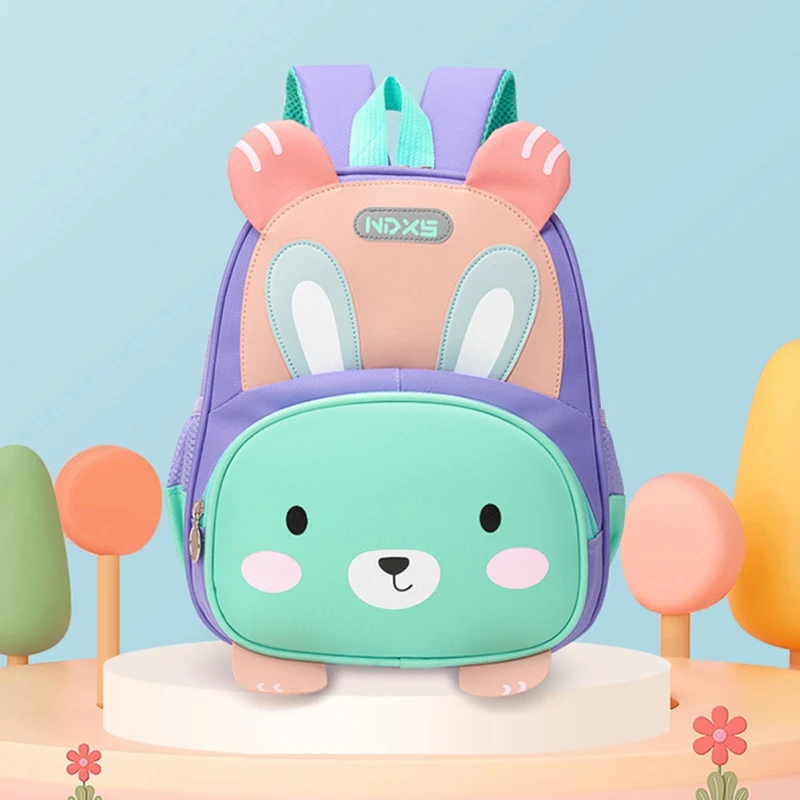 Милый Детский Рюкзак Большой Вместимости С Рисунком Льва Для Детской И Начальной