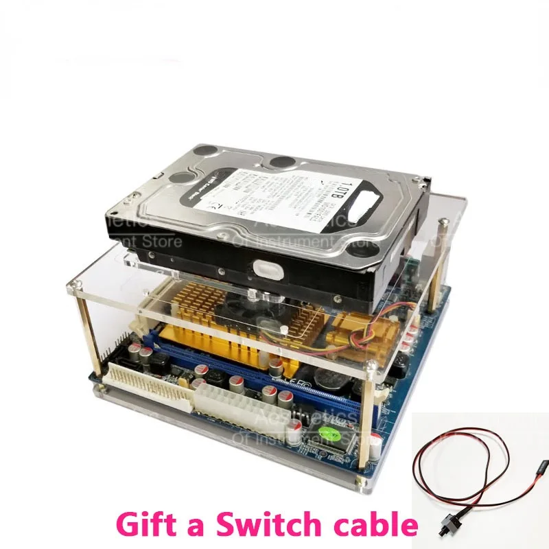 DIY PC Overclock тестовая скамья открытая рамка для ITX компьютера мини-ПК HTPC Air чехол