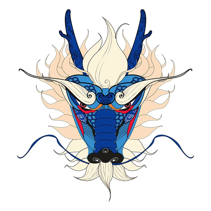 

Three Ratels QC545 Chinese Zodiac Cartoon Art Stickers Lovely Animal Cartoon Decal For Kids