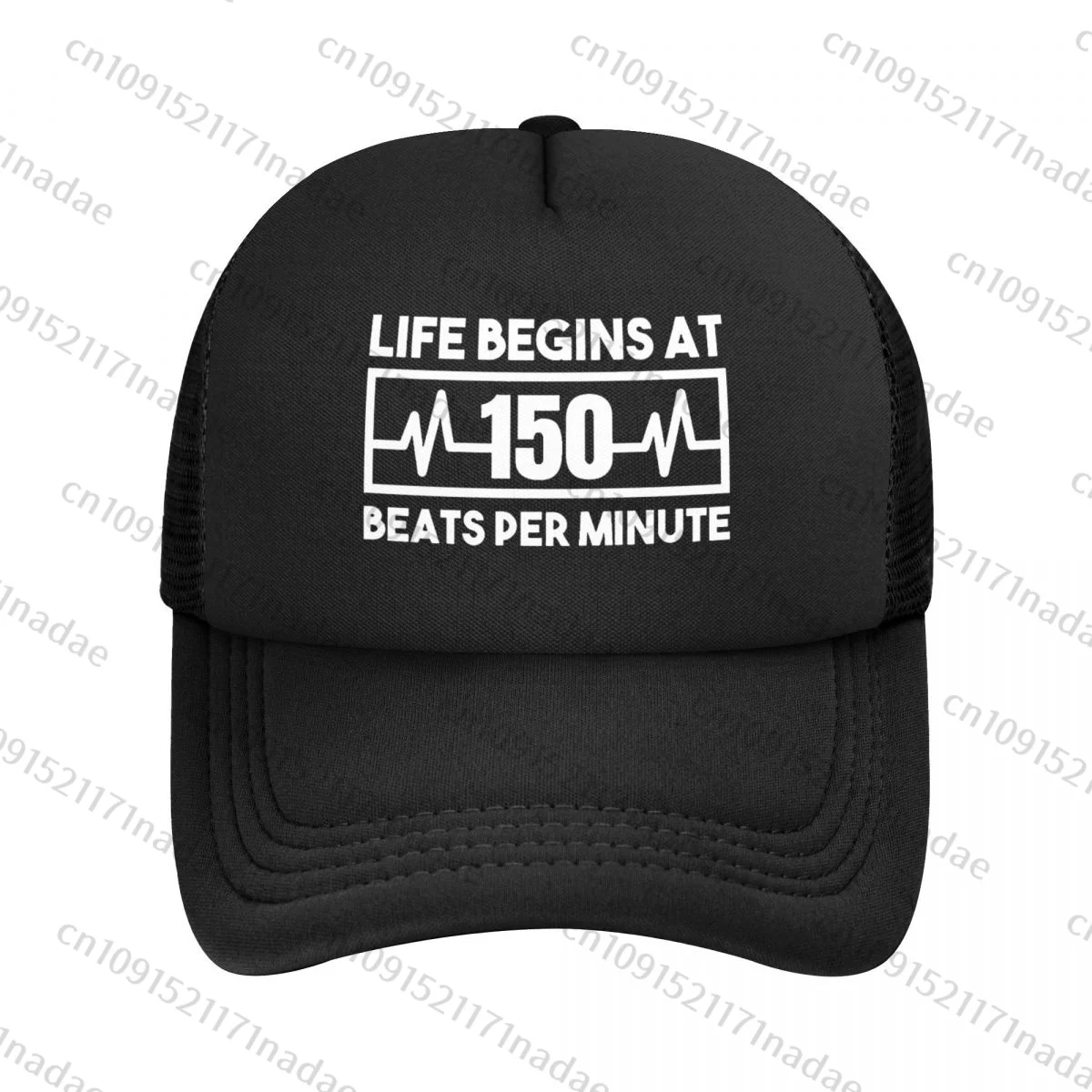 Life Starts At 150 BPM Hardstyle Hardcore Dance DJ Бейсбольная кепка для женщин и мужчин Уличная
