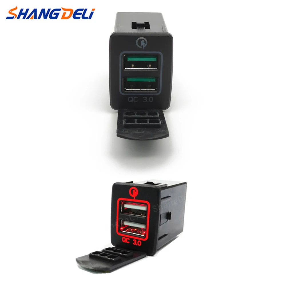 

Car charger usb port interface adapter for nissan XTRAIL T32 rogue QASHQAI J11 Serena C26 C27 phone charging button accessories