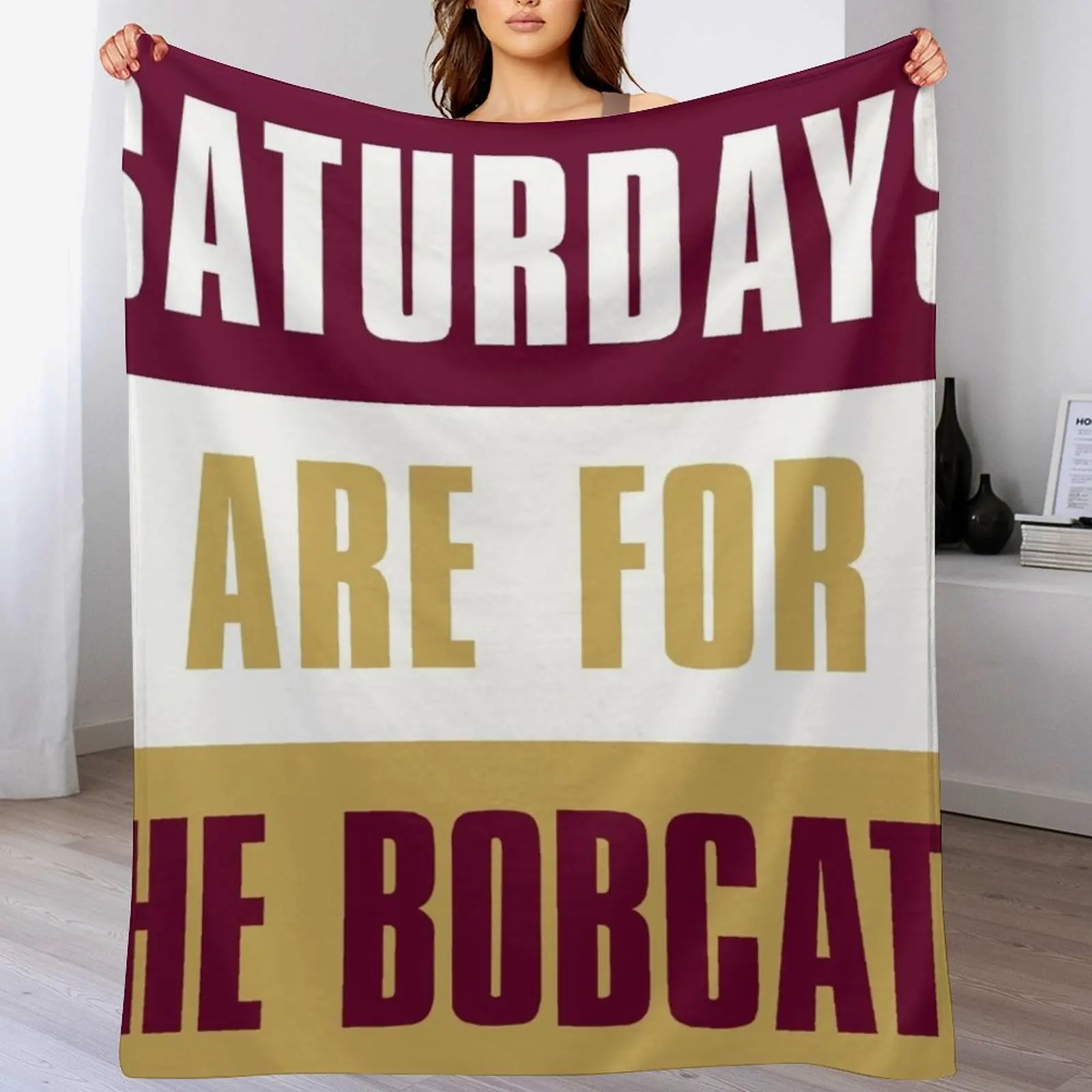 Сабдеты для Бобкатов Техасский штат Университет плед кровати пикник малышей