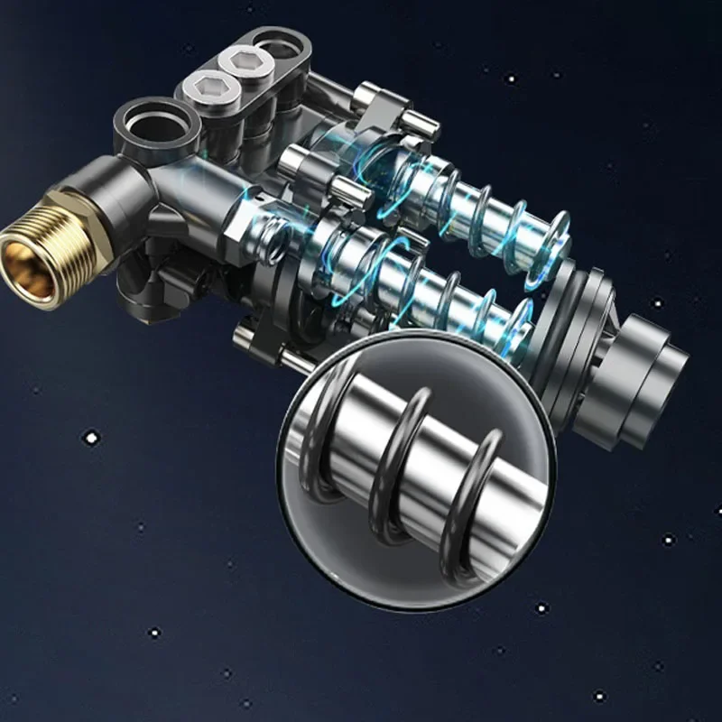 220 В 7 л/мин автомойка высокого давления автоматическая артефакт портативный