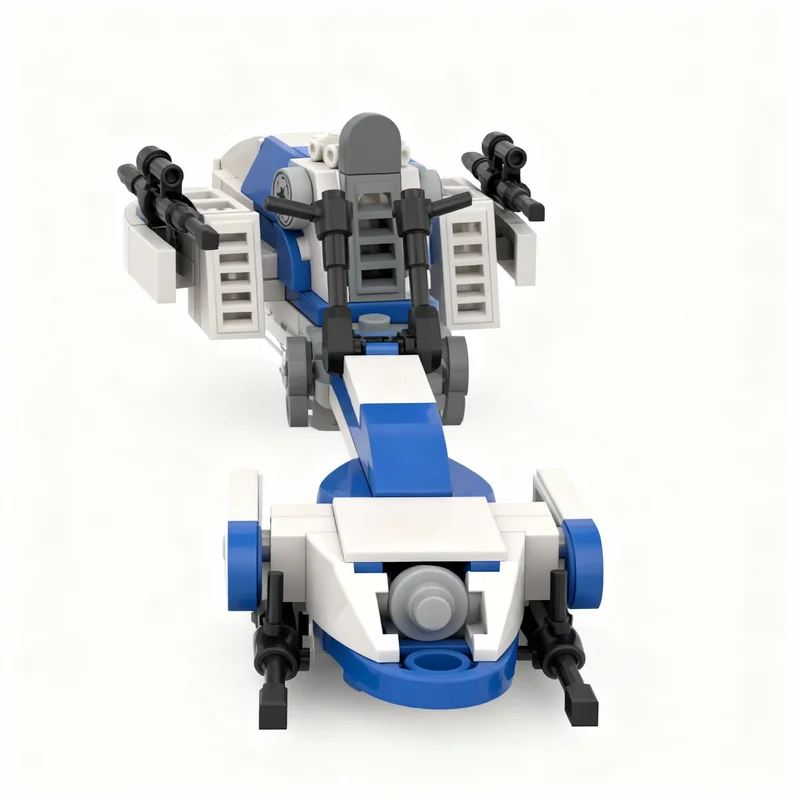 Набор строительных блоков MOC BARC Speeder, 132 детали, модель для сборки, развивающая игрушка, идея для рождественского подарка, креативный конструктор, подарок на день рождения (art.: 3920dc6bf6362) - 3920dc6bf6362