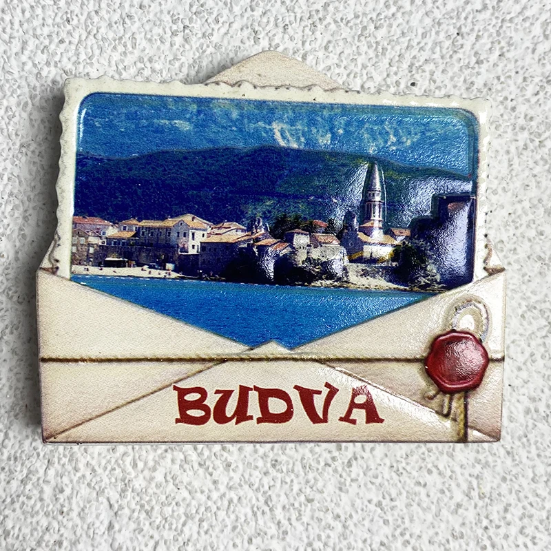 Xoegrin Budva World Сувениры для культурного туризма украшения кухни 3D магнитные