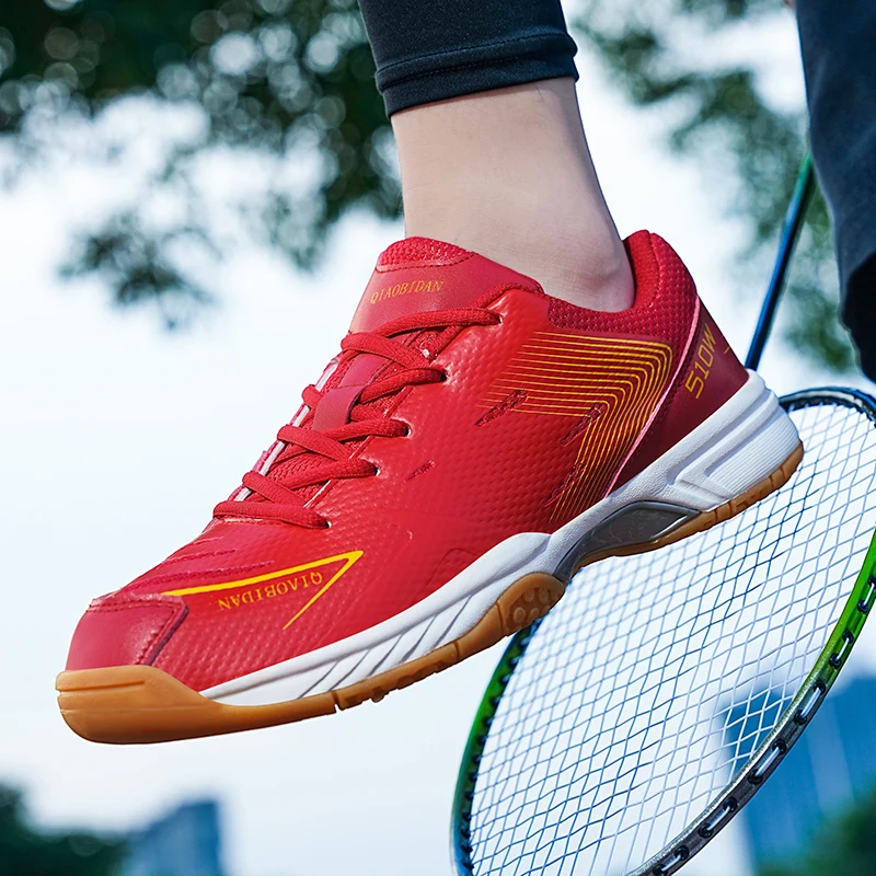 Lovers badminton shoes, breathable non-slip sports tennis shoes, men's and women's leisure sports shoes