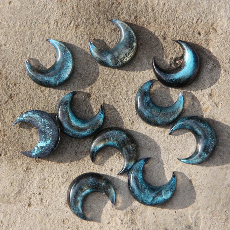 ZB91 форма для подвески в форме полумесяца Луны универсальная силиконовая DIY