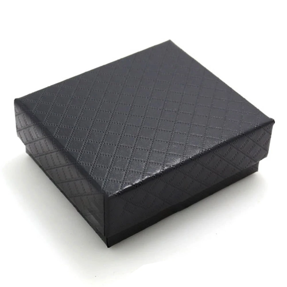 10 Pcs Black Pocket Watch Box Gift Case Watch Gift Boxes Cases 8*7*3cm Gifts Tool Box