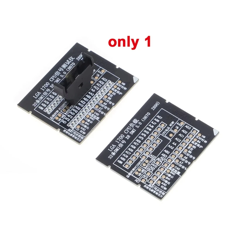 Фото Тестер процессорных сокетов LGA1700 32x8 H670 Z690, имитация нагрузки с LED-индикатором для ремонта материнских плат - ABVP №2