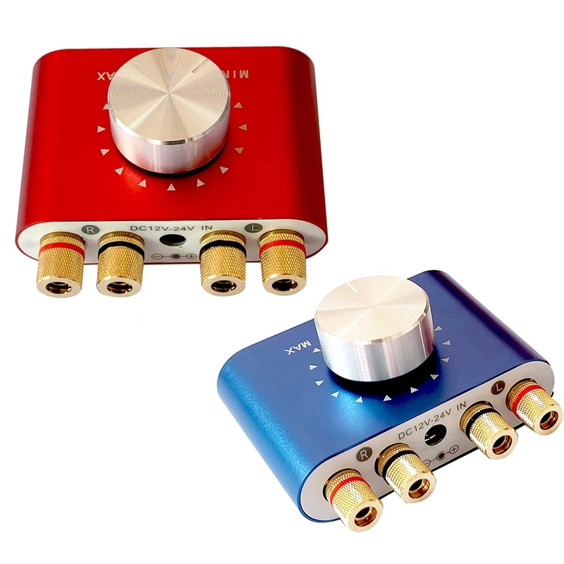 

Mini Audio Hifi Bluetooth 5.0 Power Class D Amplifier Digital Amp 50Wx2 Home Audio Car Marine USB/AUX IN