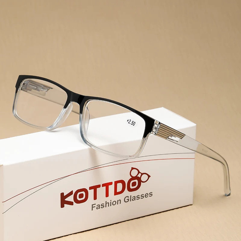 Новые квадратные очки для чтения роскошный брендовый дизайн модные по рецепту