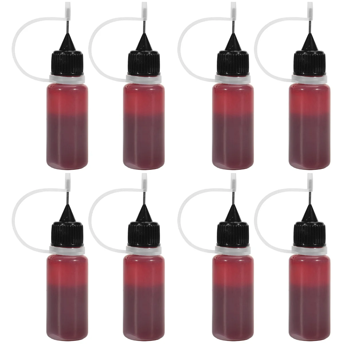 

4pcs 2 Bottles Temporary Tattoos Ink Professional Semi Permanent Fruity Tattoos Ink 10ml