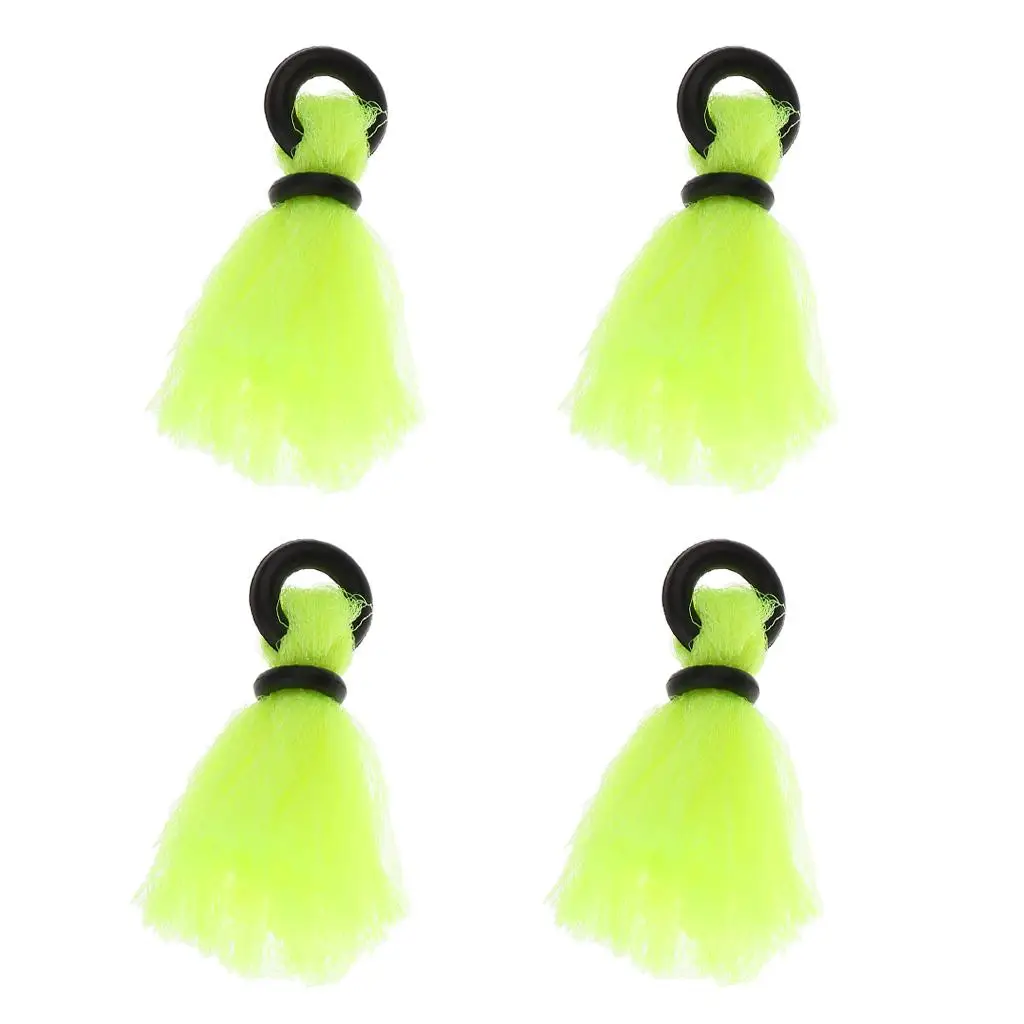 

4 Pieces Strike Indicator Fly Fishing Accessories Yellow Color