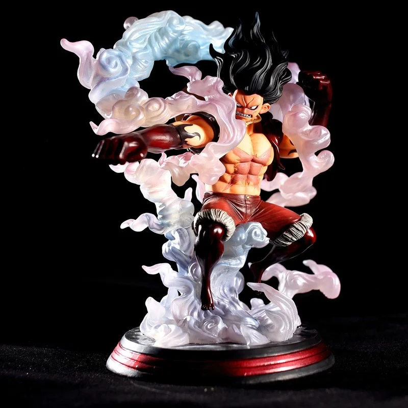 

One Piece movable doll snake human form Luffy max model pop fourth gear Luffy ornaments toy oversized animation surrounding