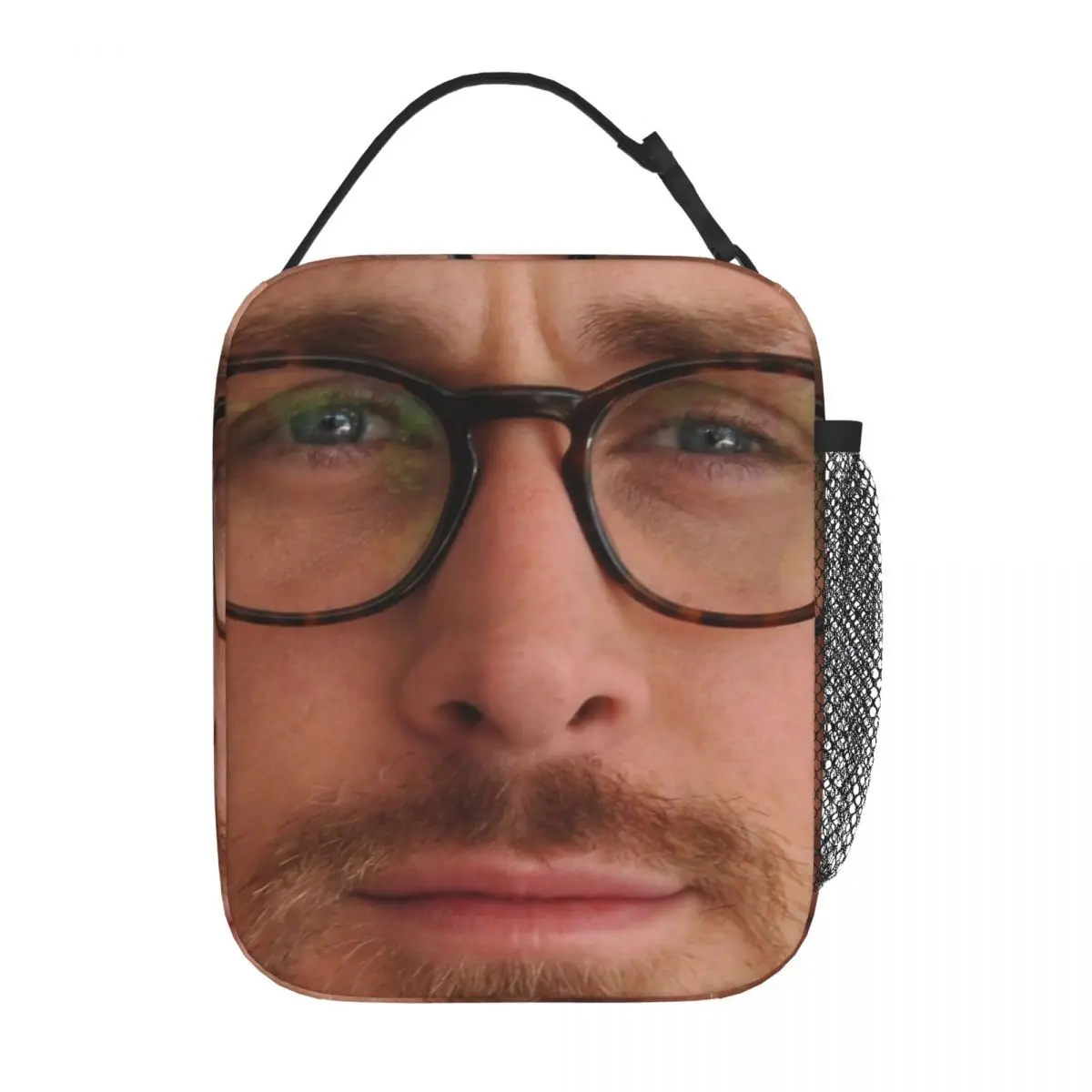 Изолированная сумка для ланча с лицом Райан Гослинг контейнер термической еды