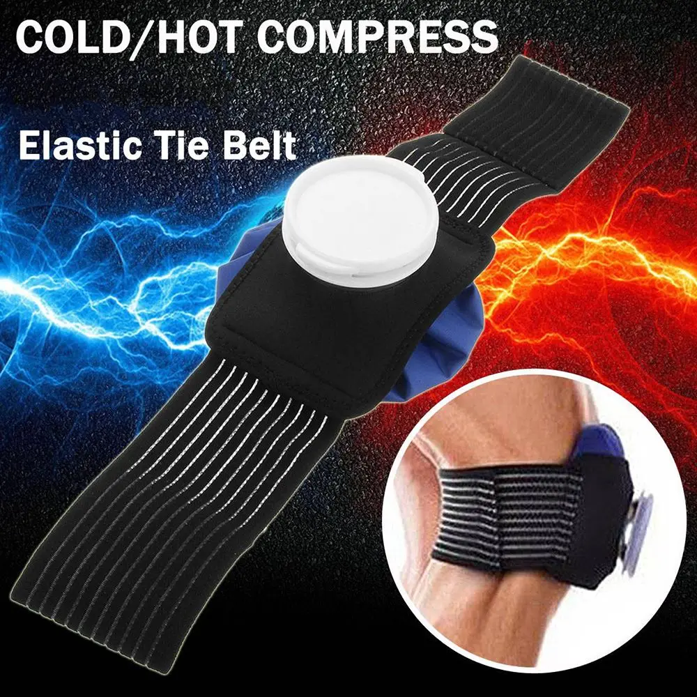 

Material Hot & Cold Therapy for Knee Head Leg Injury Care Pack Protector Cooler Bag Ice Pack Elastic Tie Belt