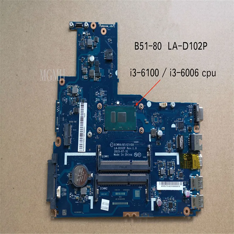 

Фотографическая материнская плата для Lenovo B51 80