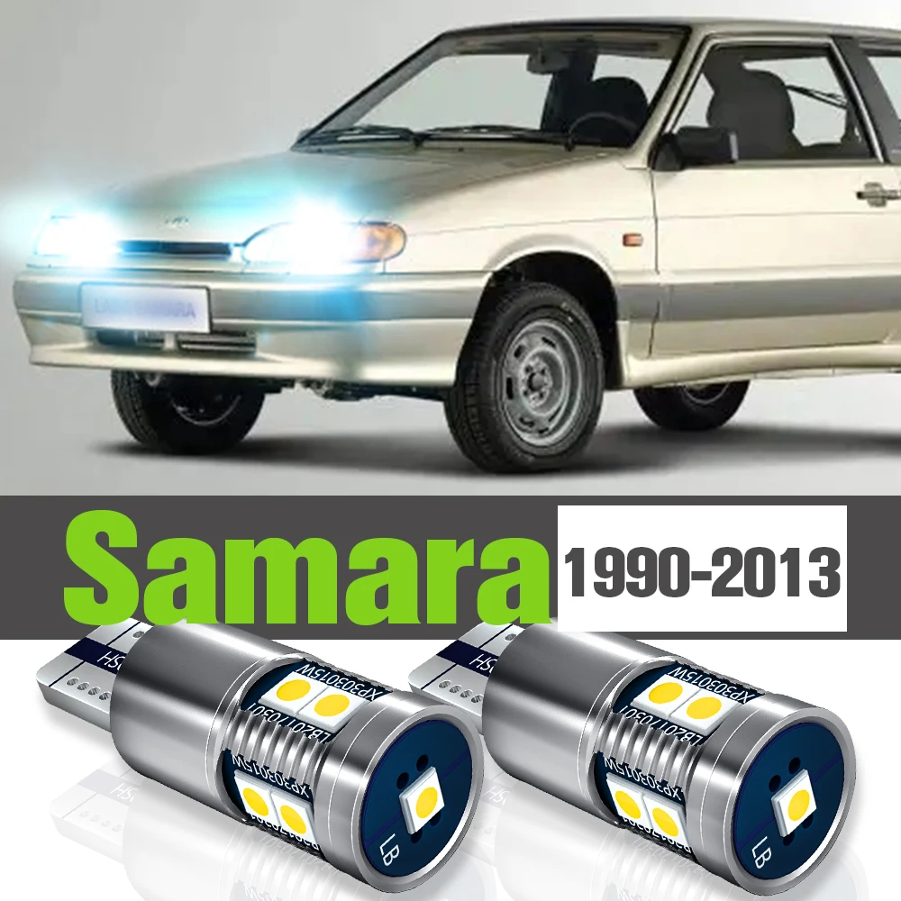 

2x LED Parking Light Accessories Clearance Lamp For Lada Samara 2108 2109 2113 2114 2115 1990-2013 2007 2008 2009 2010 2011 2012