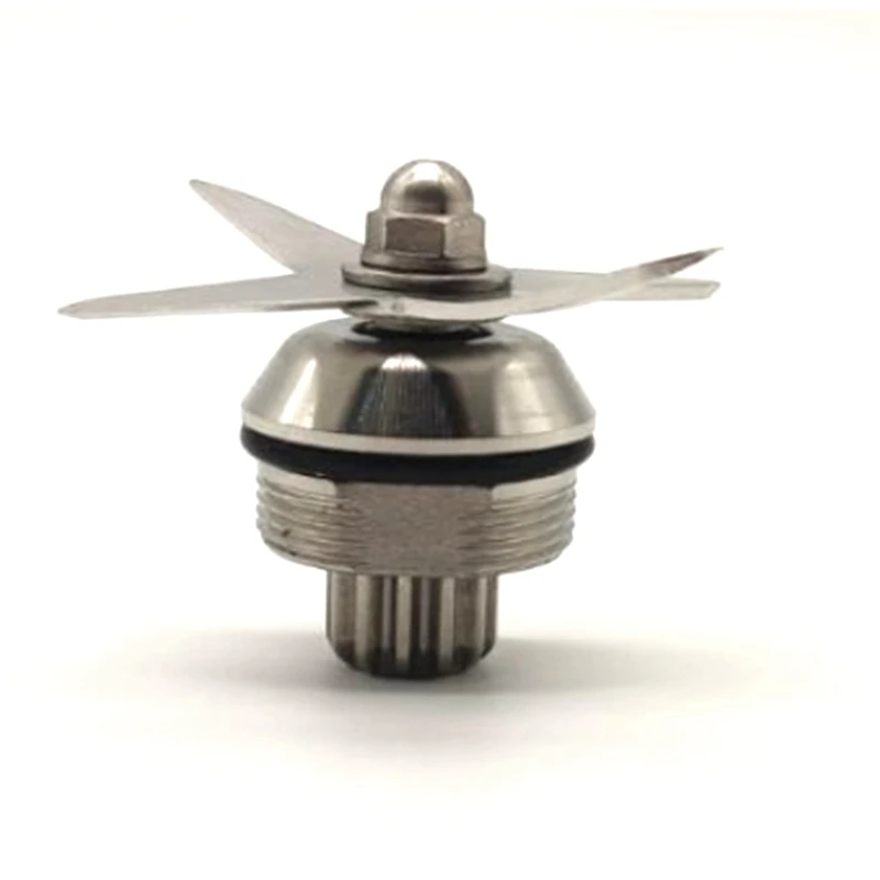 2X Blender Blade Stainless Steel 4-Leaf Wet Blade Assembly Spare Parts Fit For Vitamix Ice