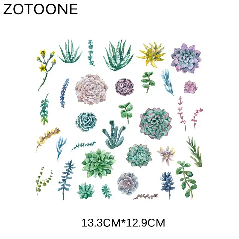 ZOTOONE Искусственный Железный Цветок Патч DIY Ремесло Аксессуар Экологически Чистый