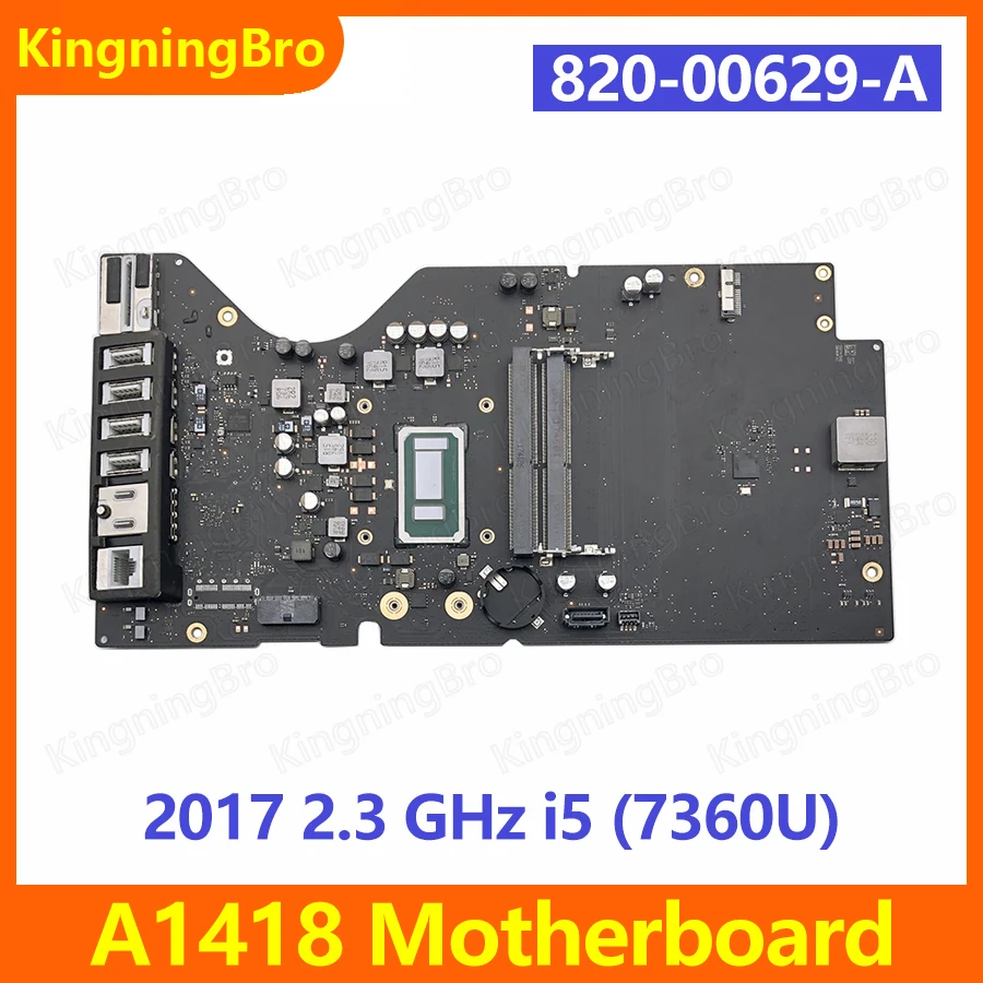 

Tested Original A1418 Motherboard For iMac 21.5" A1418 Logic Board CPU 2.3GHz i5-7360U 820-00629-A MMQA2 Mid 2017 2K