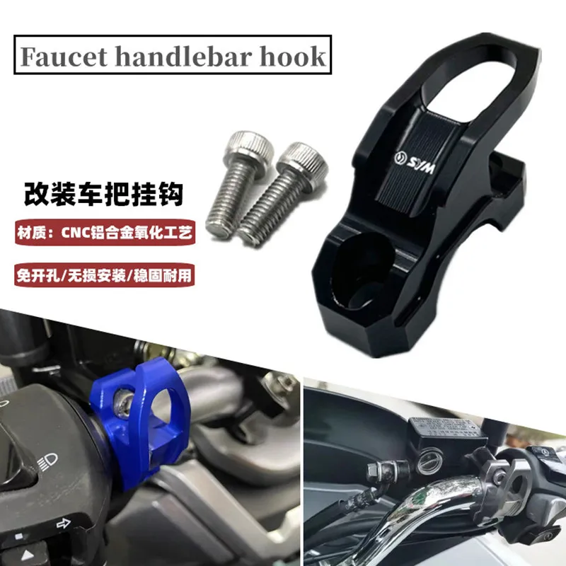 

Motorcycle Accessories Holder Hook Luggage Bag Hanger Helmet Claw For SYM MAXSYM TL500 TL 500 JET X 125 150 X150 MIO 50 100 110