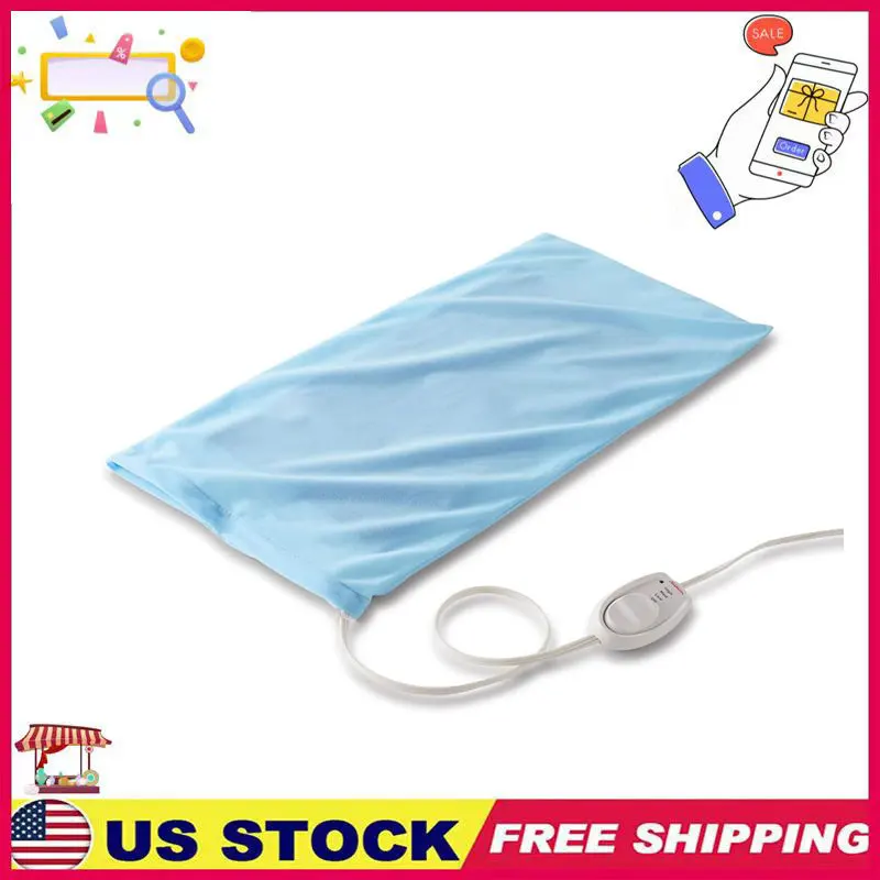 

New Heating Pad for Back, Neck, and Shoulder Pain Relief with Sponge for Moist Heating Option, Extra Large 12 x 24" US