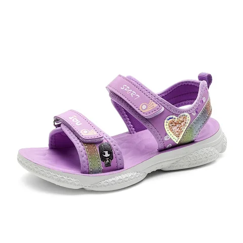 Детские сандалии для девочек, модная летняя детская обувь для девочек, мягкие легкие сандалии из ЭВА для детей