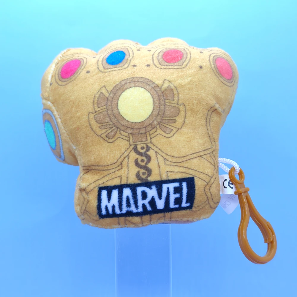 Брелок-перчатка Marvel С Супергероем И Подвижными Пальцами Подвесная Кукла Для