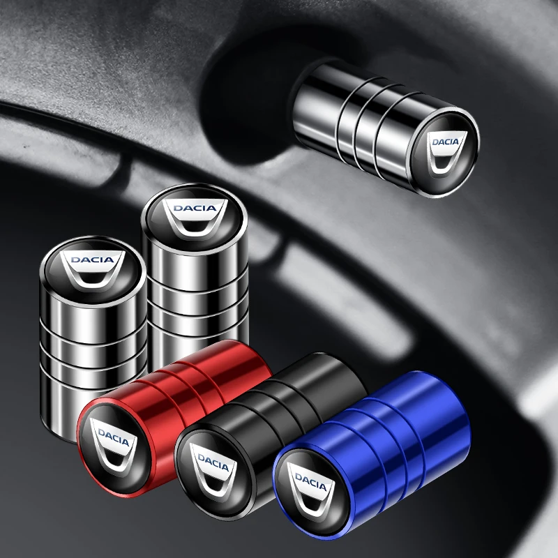 

4 шт. крышка клапана автомобильной шины из алюминиевого сплава для Dacia Duster 2 DD2 Logan Sandero 2 Mcv Sandero Stepway аксессуары для Dokker