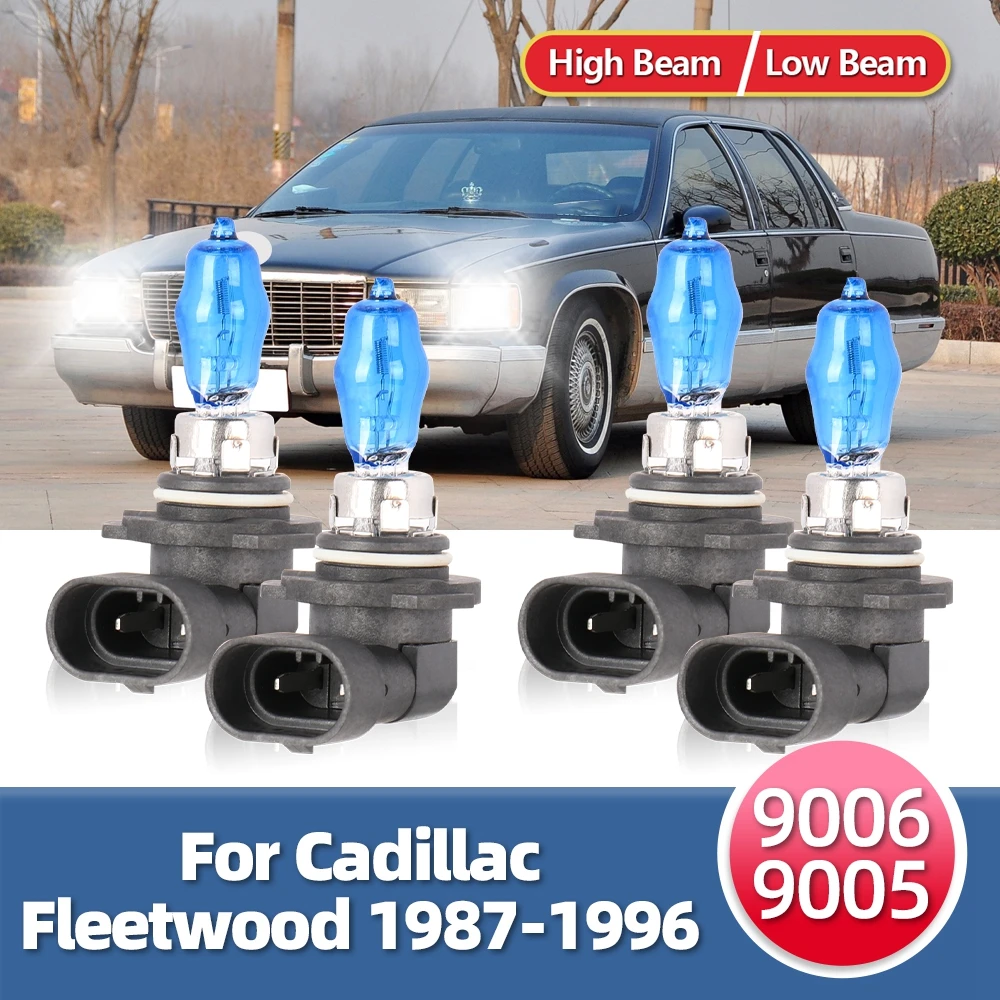 

Roadsun HOD Halogen Bulb 12V 55W Car Headlights Lamp 6000K White For Cadillac Fleetwood 1987-1996 1995 1994 1993 1992 1991 1990